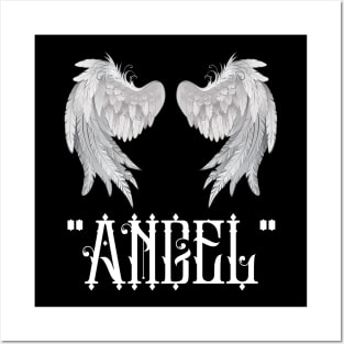 Cool Angel Wings 2 Posters and Art